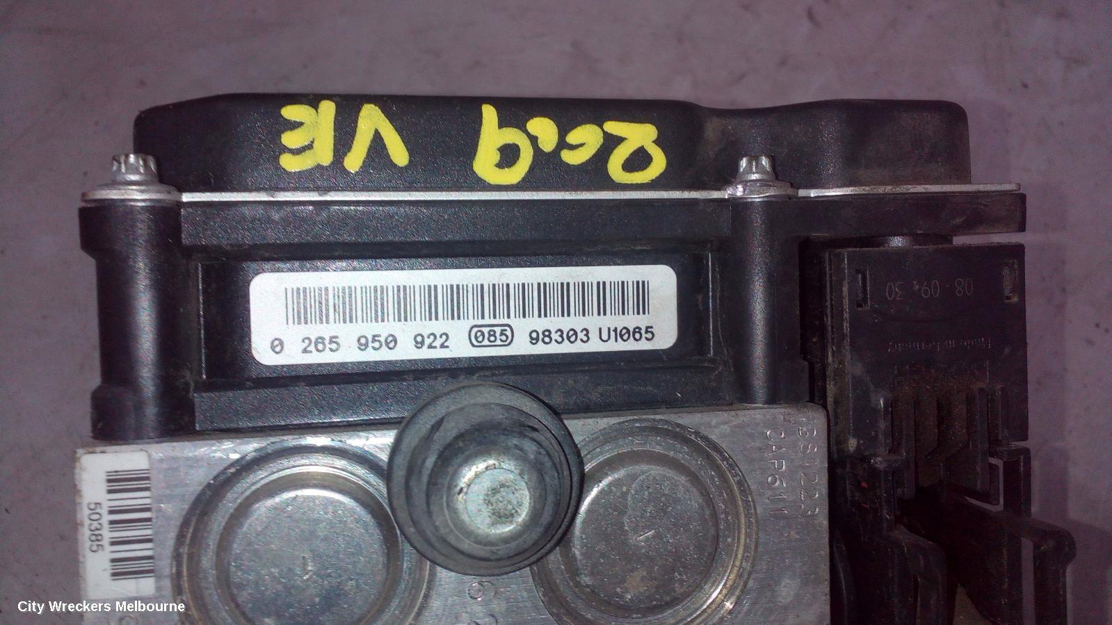 HOLDEN COMMODORE 2009 Abs Pump/Modulator