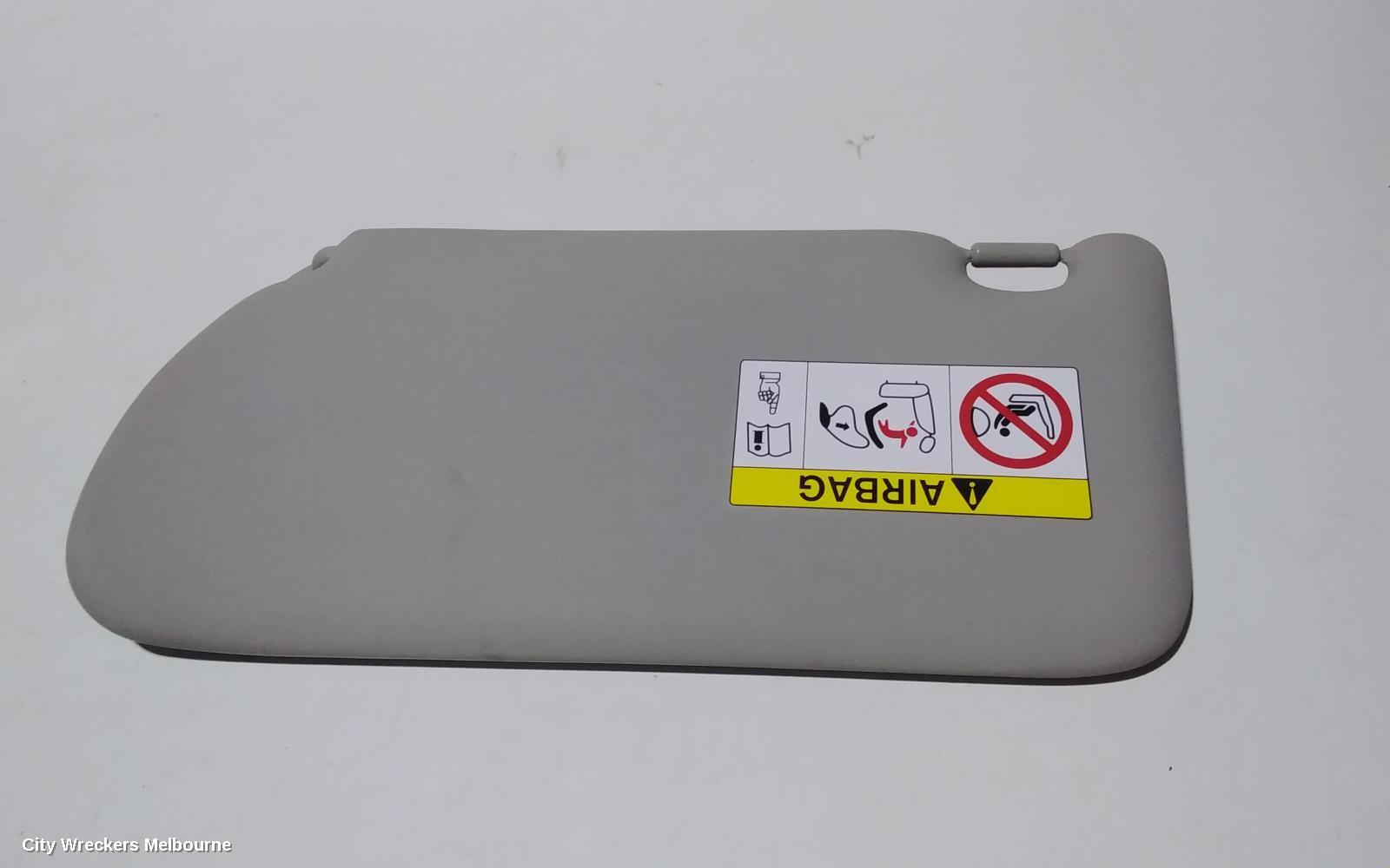 NISSAN NAVARA 2017 Sunvisor