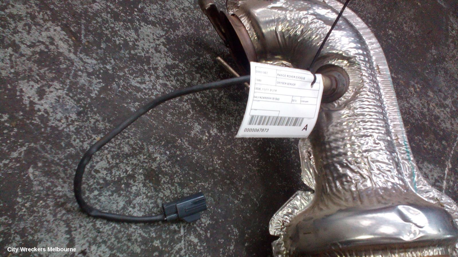 LAND ROVER RANGEROVER EVOQUE 2016 Oxygen Sensor