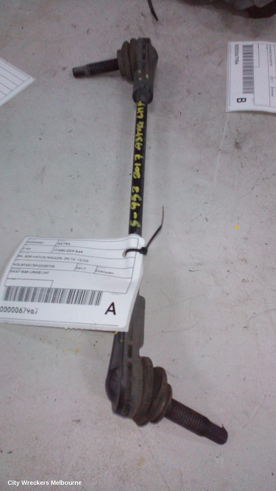 HOLDEN ASTRA 2017 Stabiliser Bar