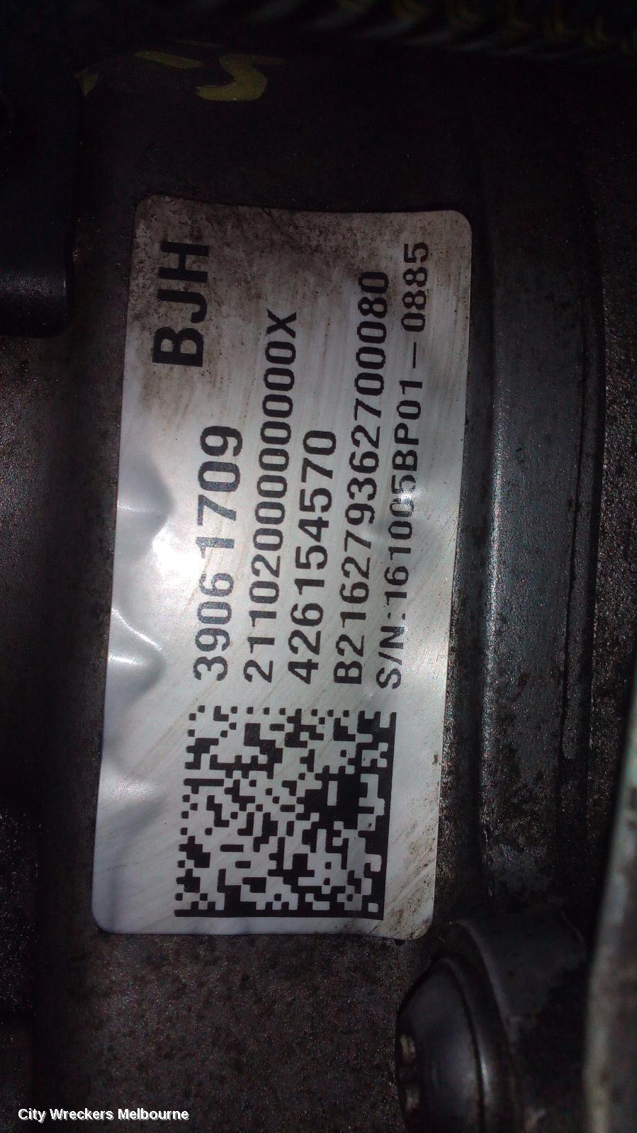 HOLDEN ASTRA 2017 Steering Box/Rack