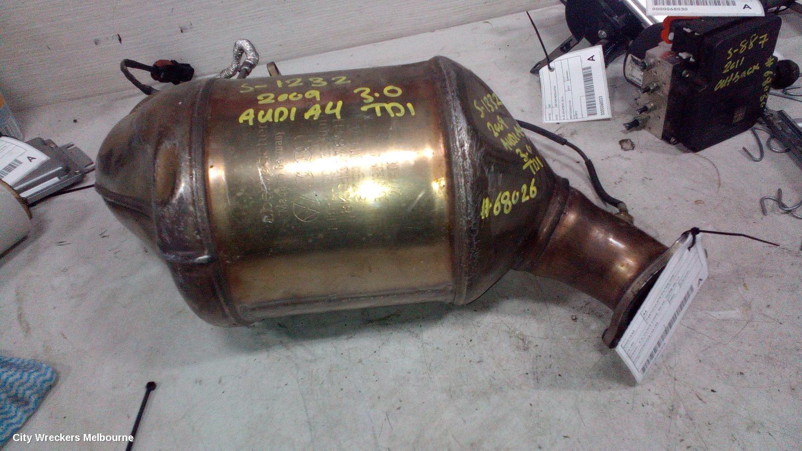 AUDI A4 2009 Particulate Filter/Dpf