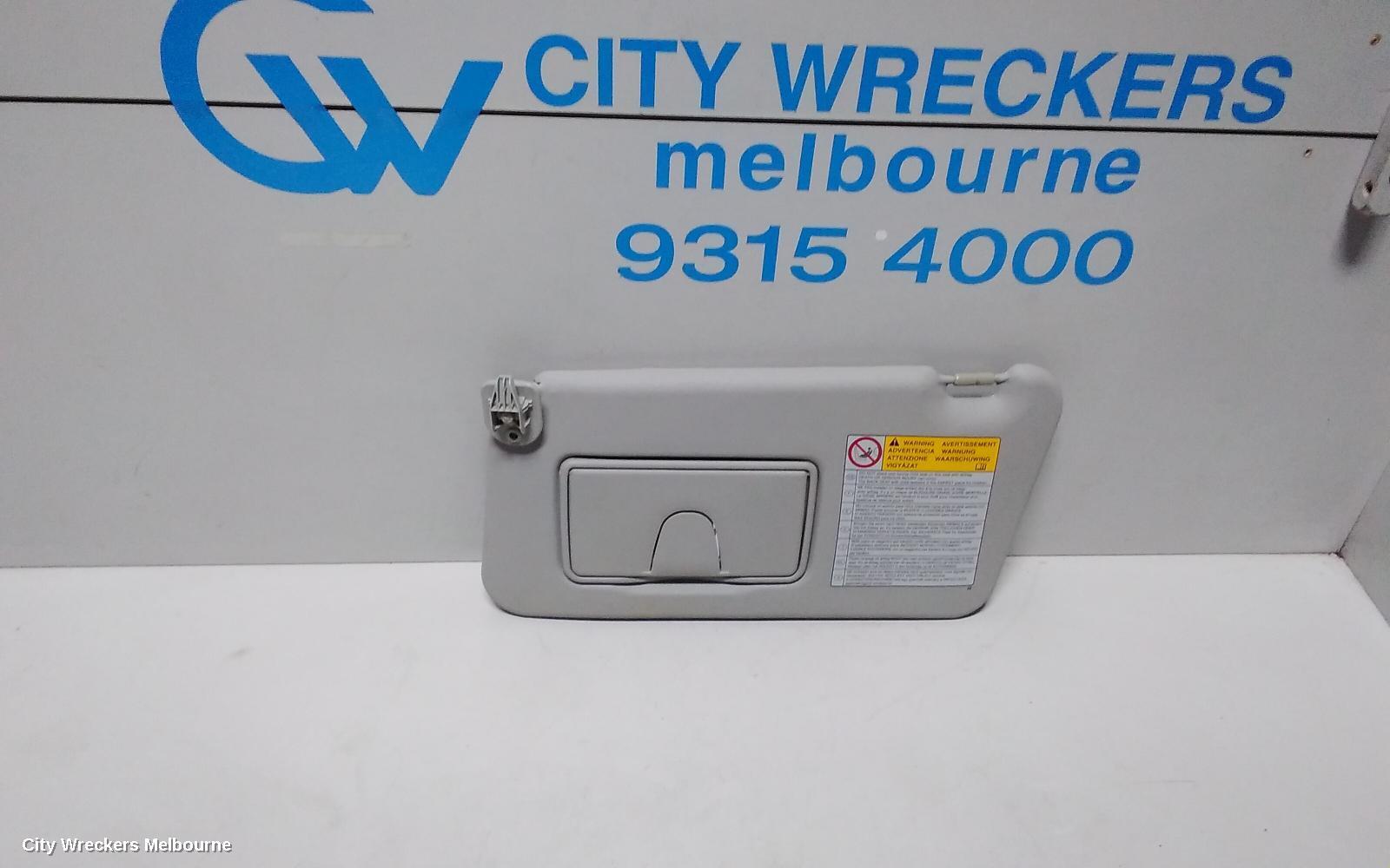 SUZUKI SWIFT 2011 Sunvisor