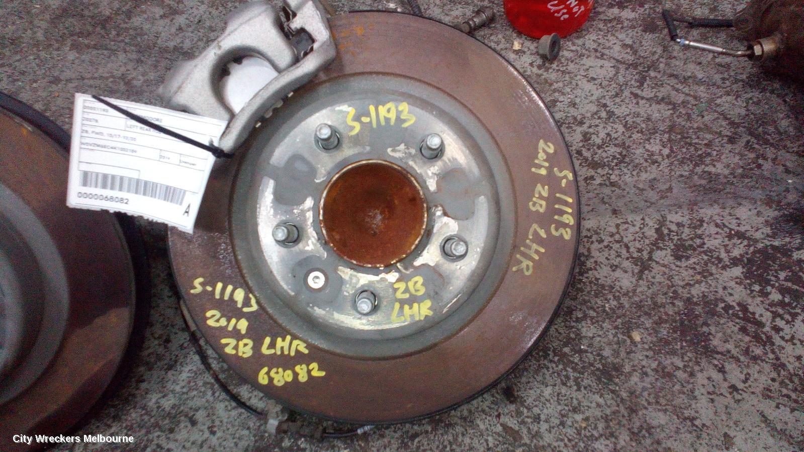 HOLDEN COMMODORE 2019 Left Rear Hub Assembly