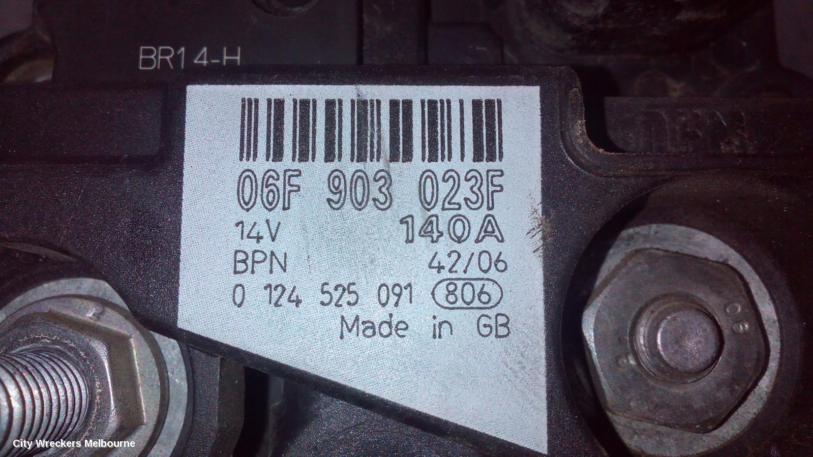 VOLKSWAGEN PASSAT 2007 Starter