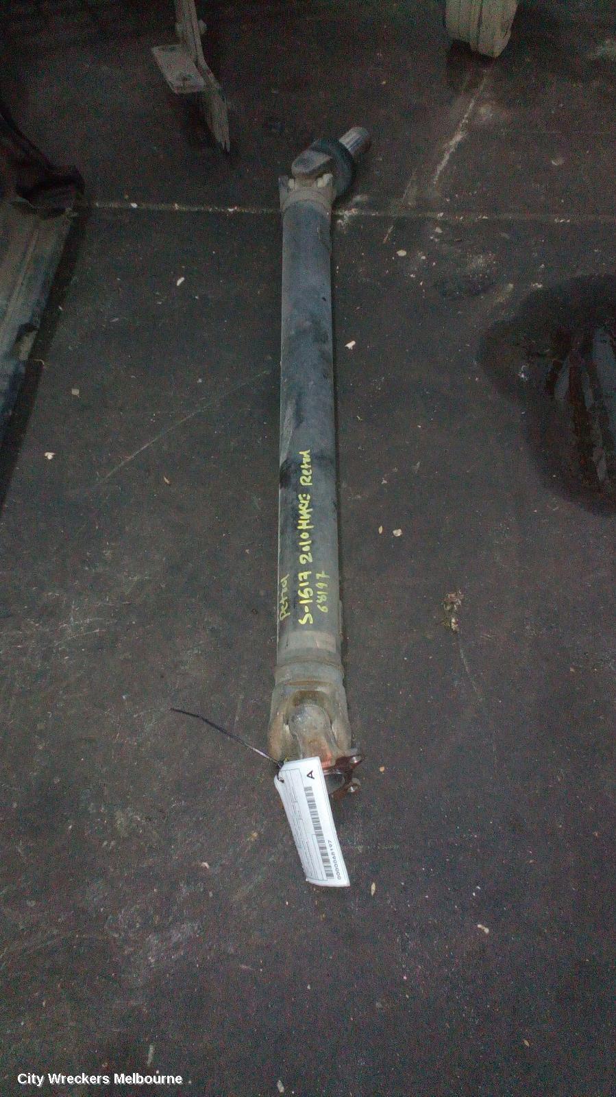 TOYOTA HIACE 2010 Rear Drive Shaft