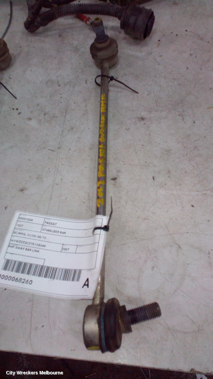 VOLKSWAGEN PASSAT 2007 Stabiliser Bar