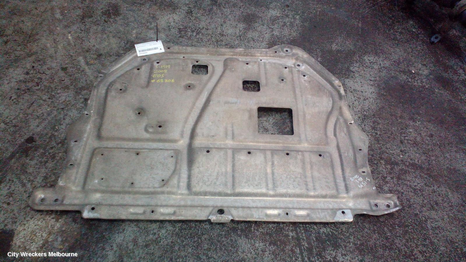 VOLKSWAGEN EOS 2008 LOWER_ENGINE_SPLASH_TRAY