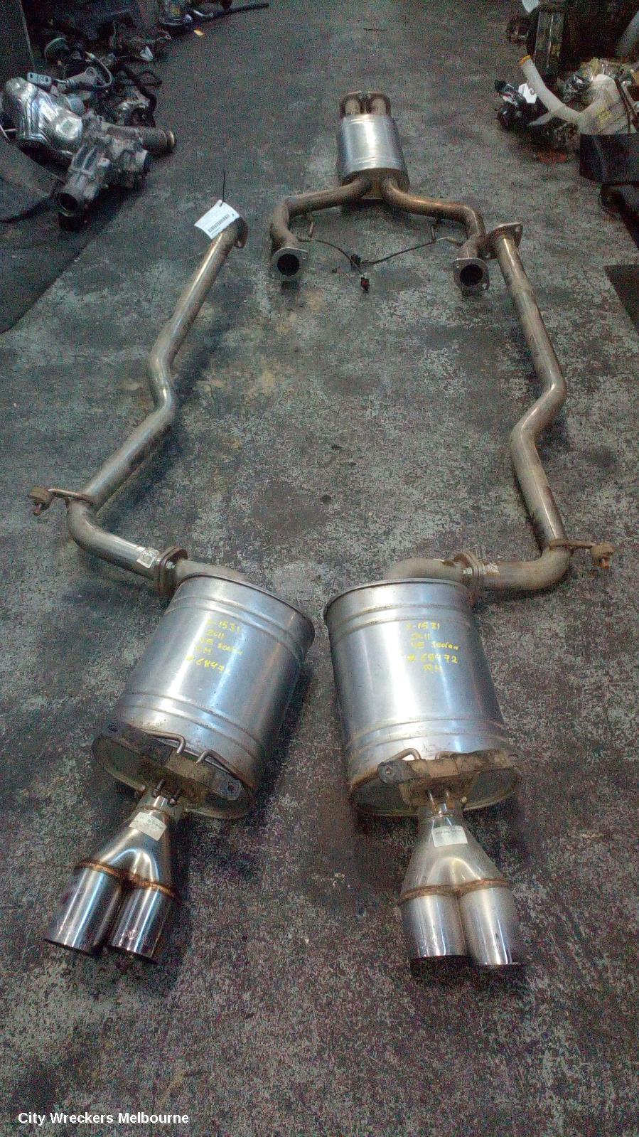 HOLDEN COMMODORE 2011 Exhaust System