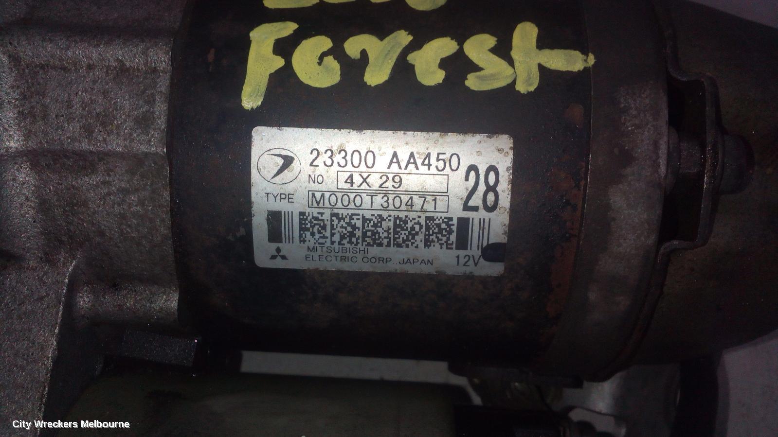 SUBARU FORESTER 2005 Starter