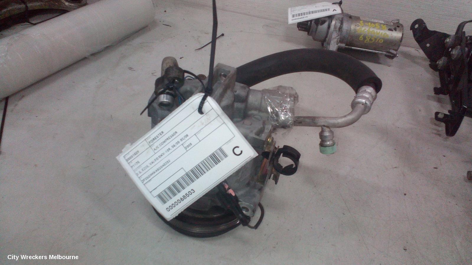 SUBARU FORESTER 2005 A/C Compressor