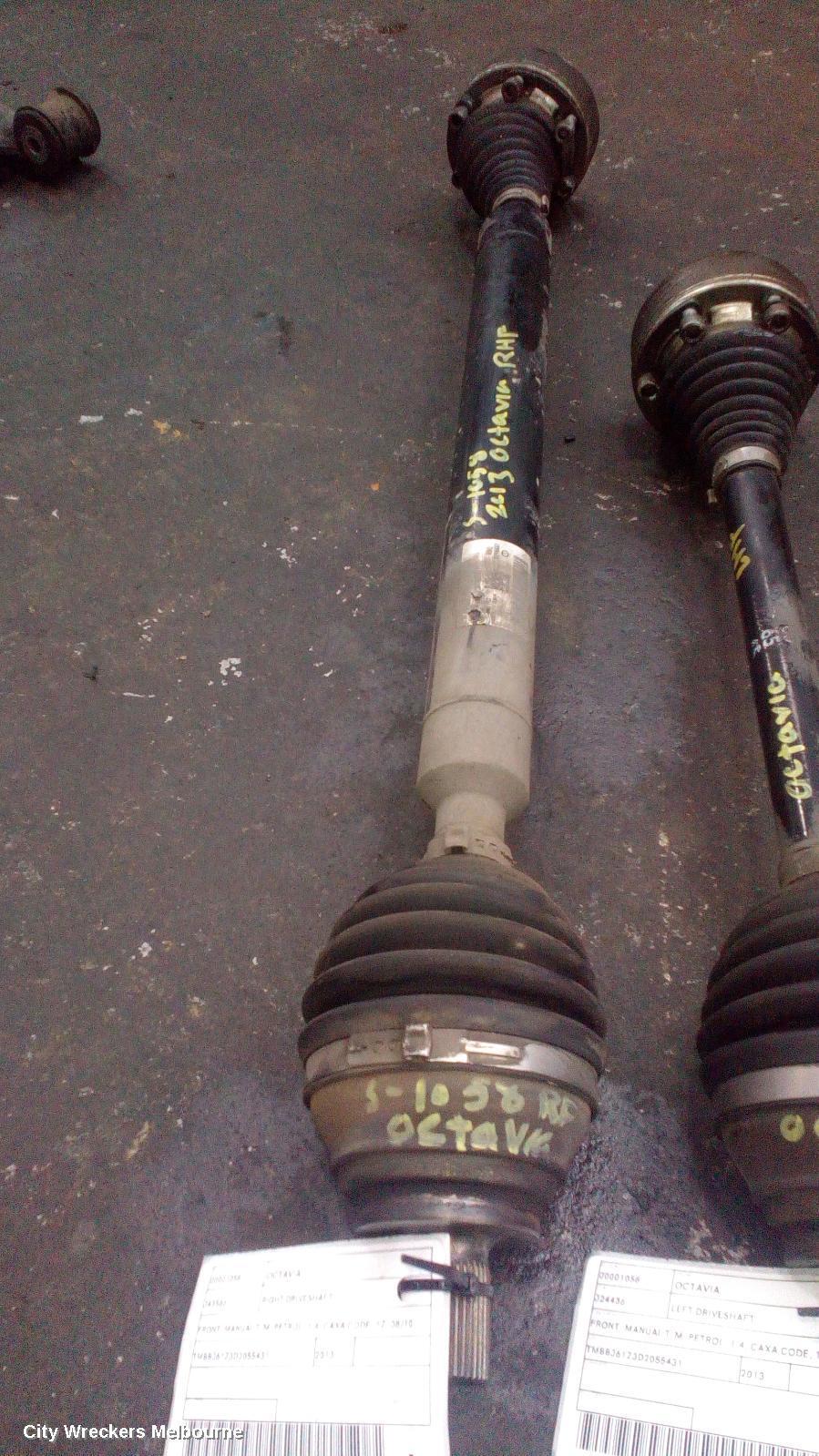 SKODA OCTAVIA 2013 Right Driveshaft