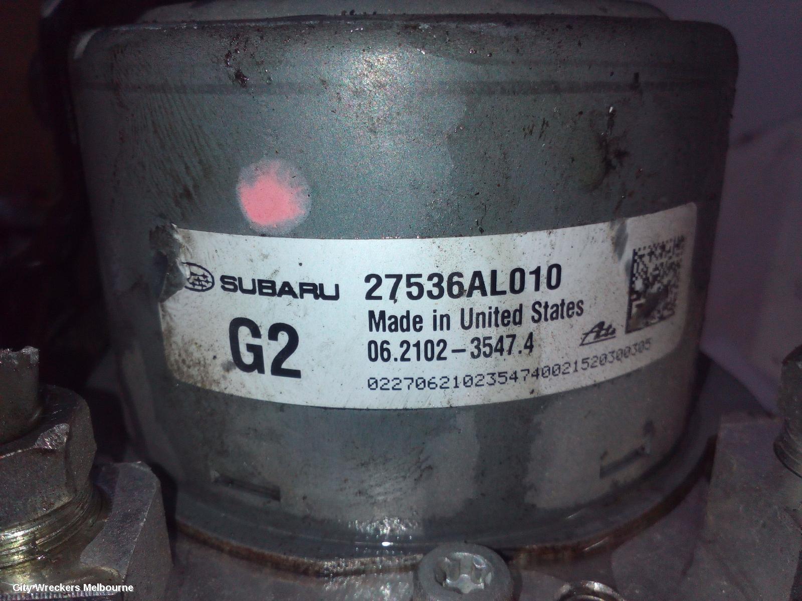 SUBARU LIBERTY 2015 Abs Pump/Modulator