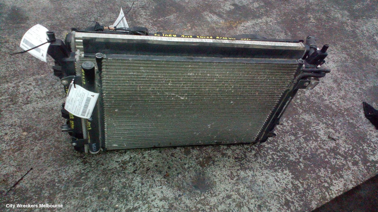 SKODA OCTAVIA 2013 Intercooler
