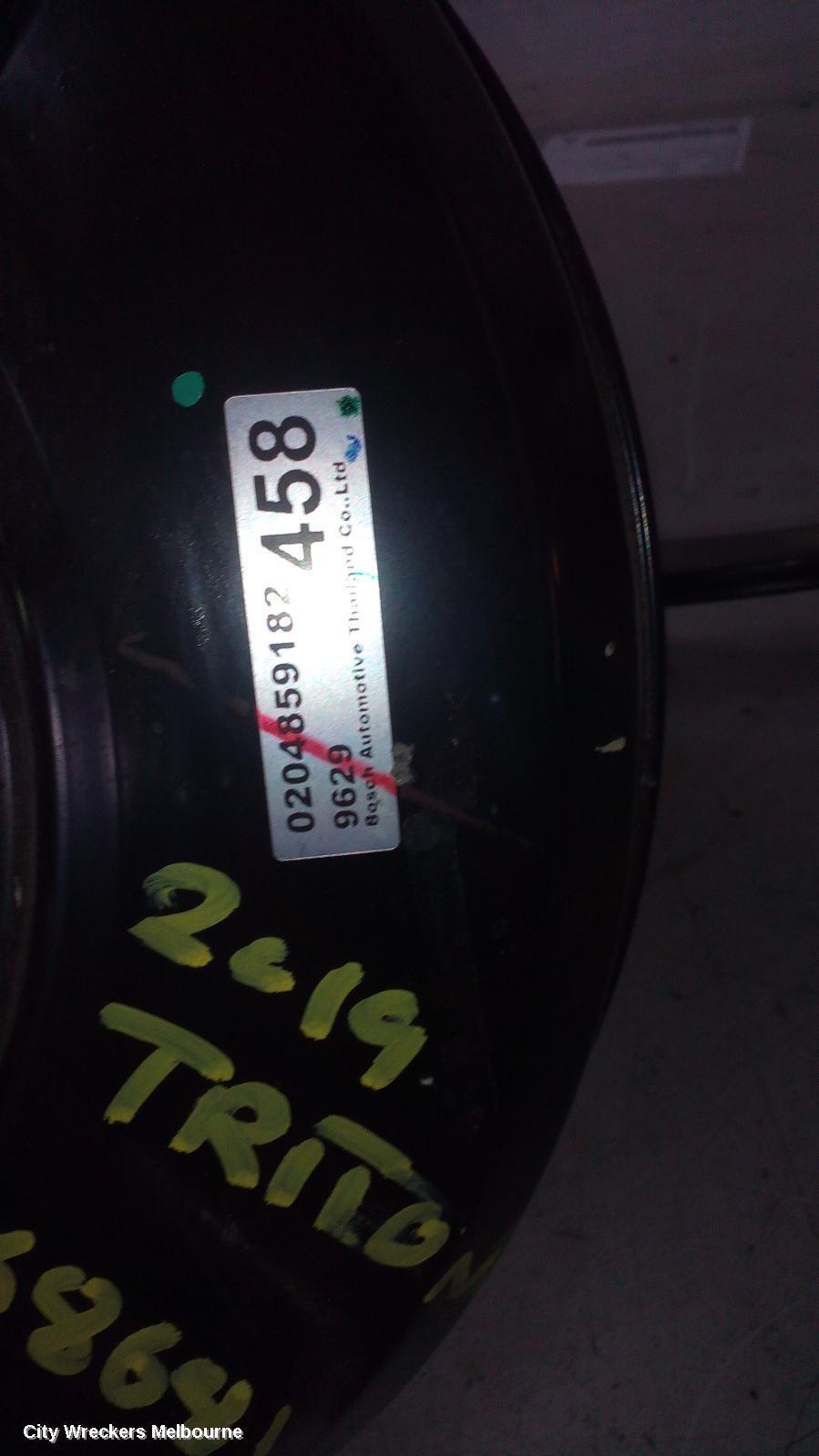 MITSUBISHI TRITON 2019 Brake Booster