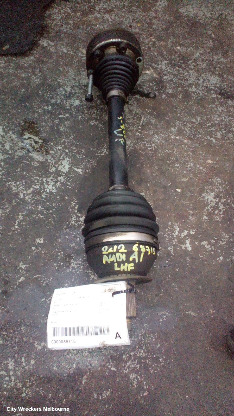 AUDI A1 2012 Left Driveshaft