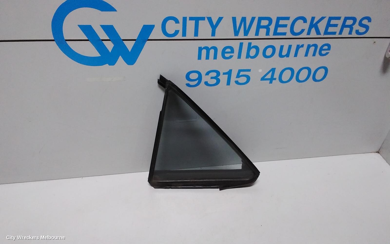 MAZDA 6 2005 Left Rear 1/4 Door Glass