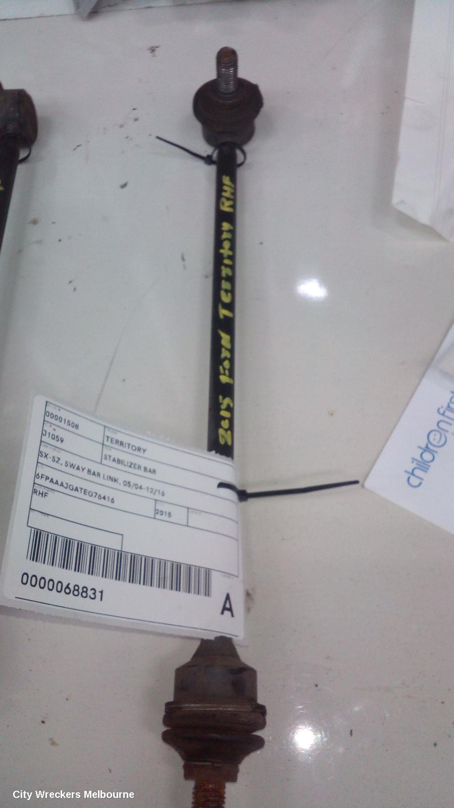 FORD TERRITORY 2015 Stabiliser Bar