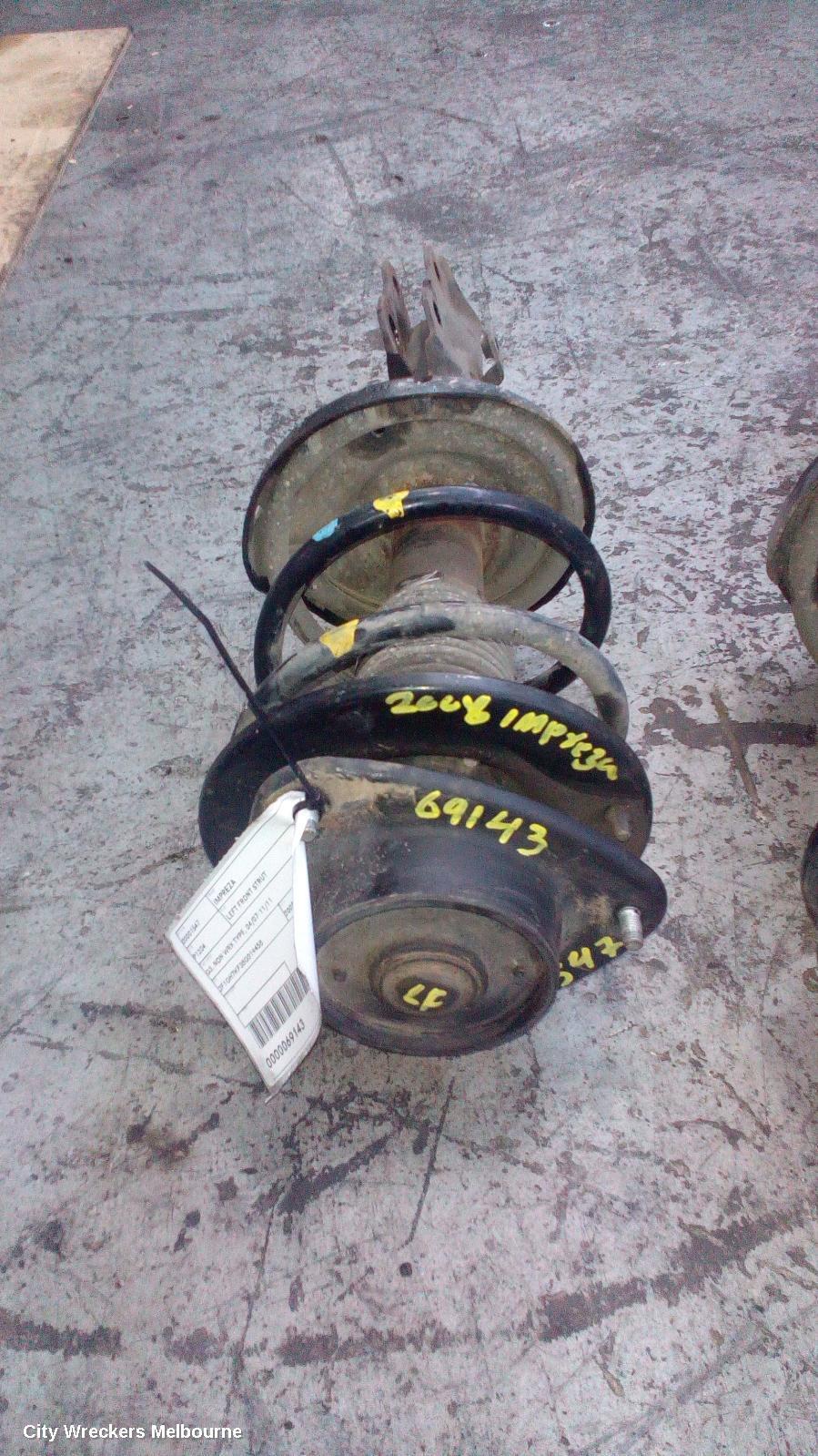 SUBARU IMPREZA 2008 Left Front Strut