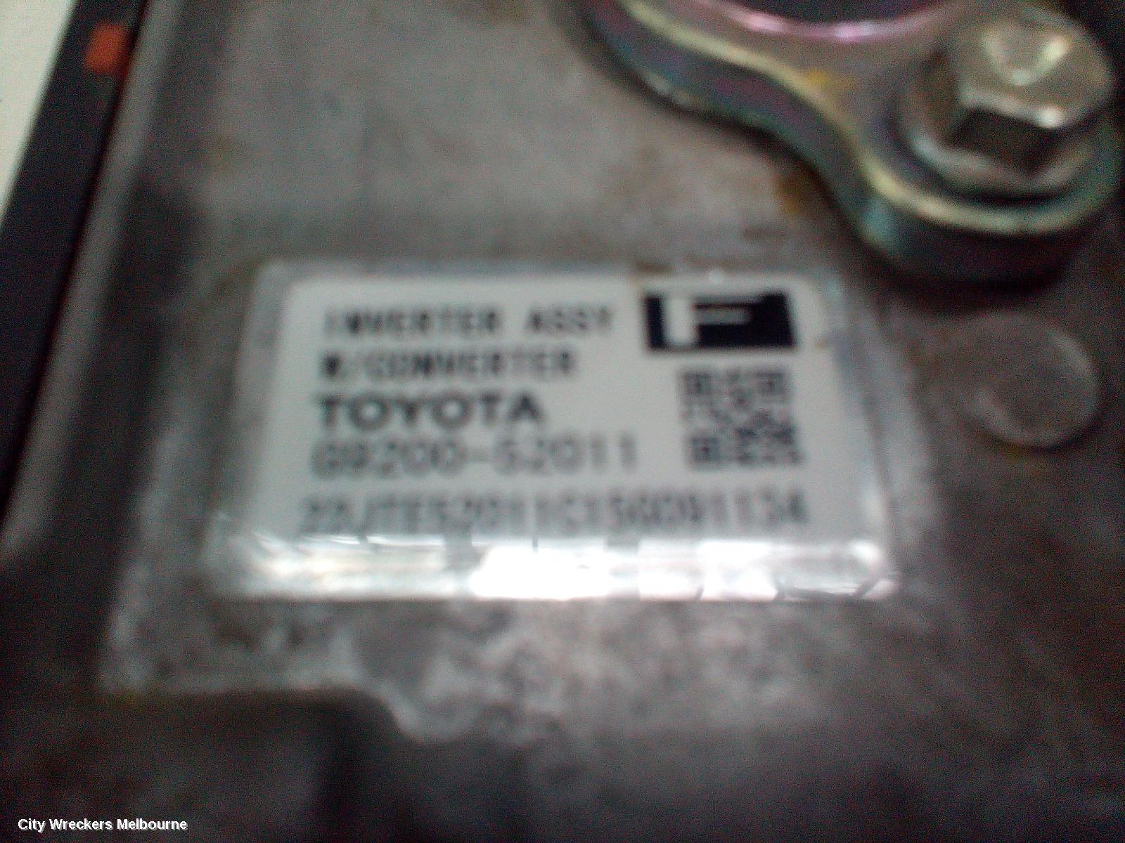 TOYOTA PRIUS 2015 Inverter