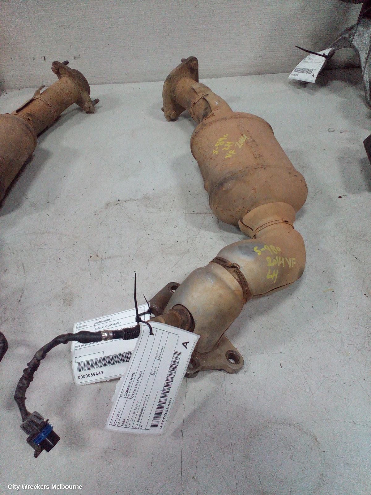 HOLDEN COMMODORE 2014 Catalytic Converter