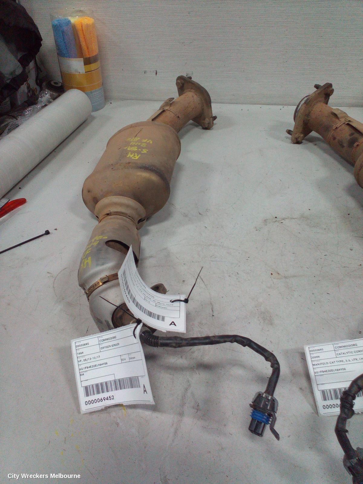 HOLDEN COMMODORE 2014 Catalytic Converter