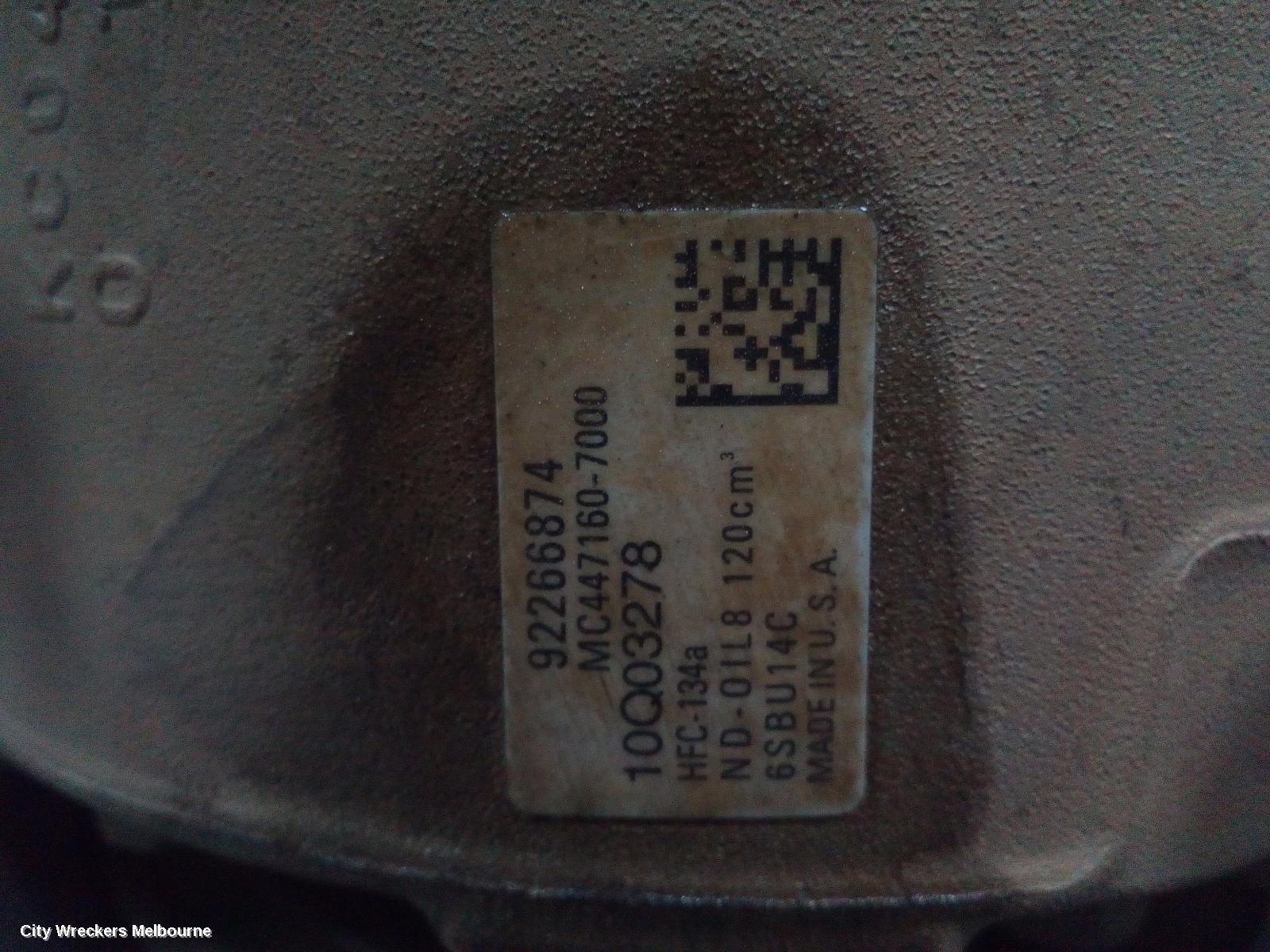 HOLDEN COMMODORE 2014 A/C Compressor
