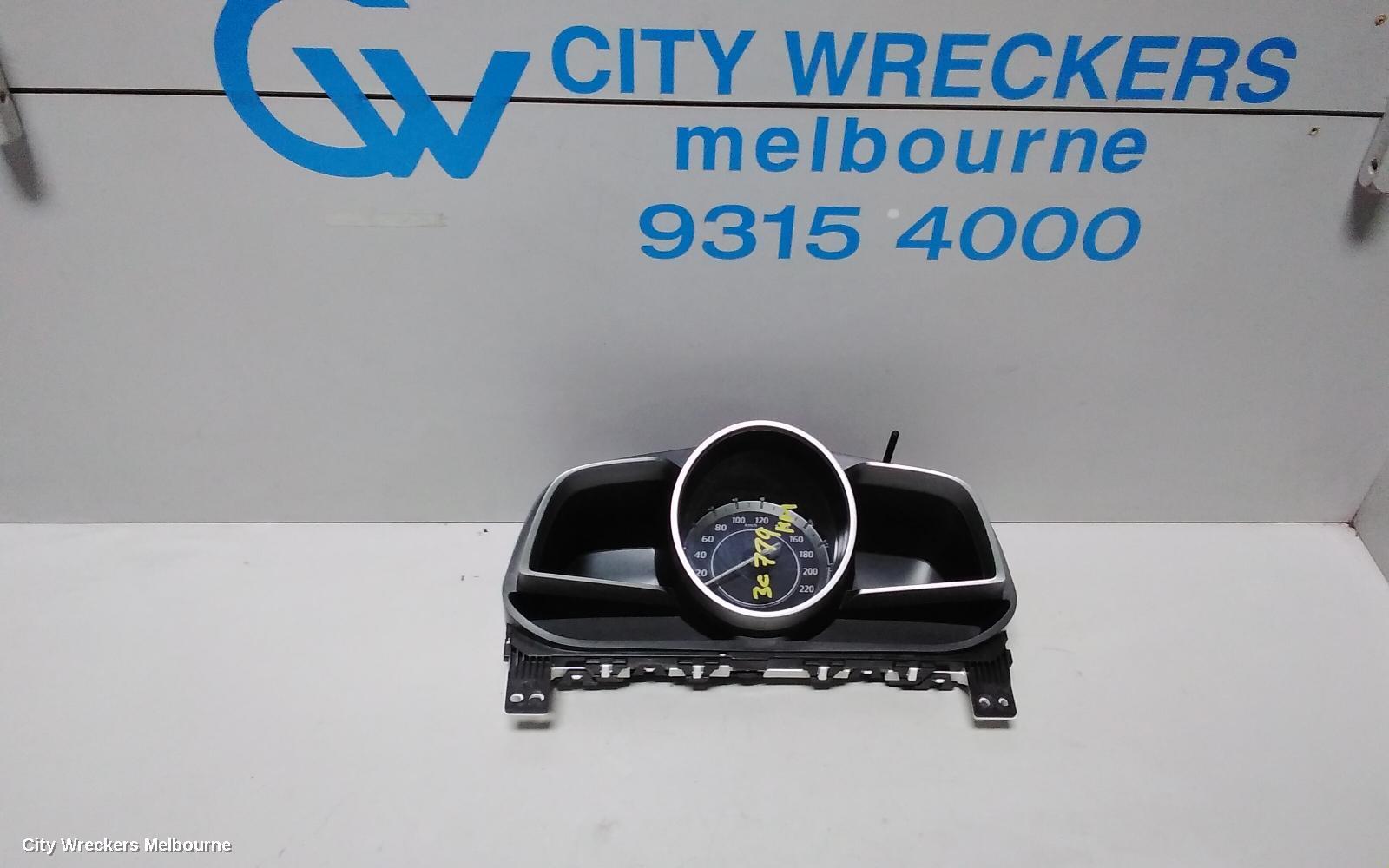 MAZDA CX3 2016 Instrument Cluster
