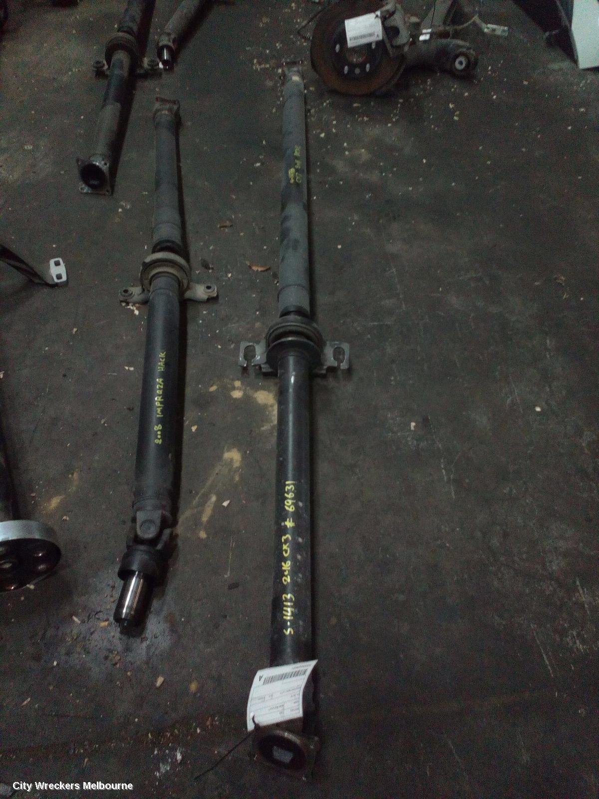 MAZDA CX3 2016 Rear Drive Shaft