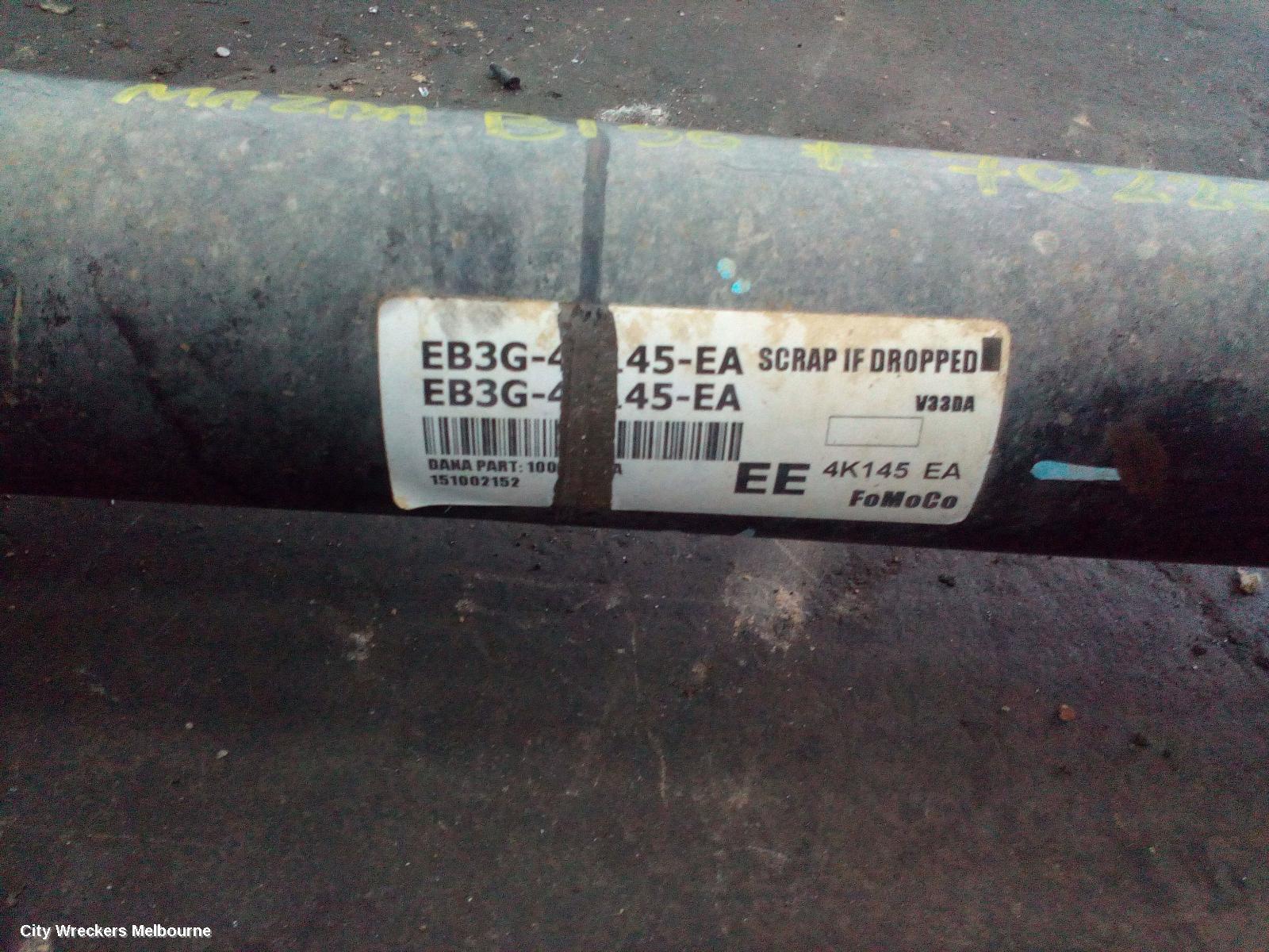 MAZDA BT50 2015 Rear Drive Shaft