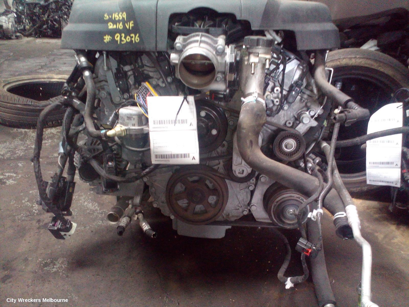 HOLDEN COMMODORE 2016 Engine