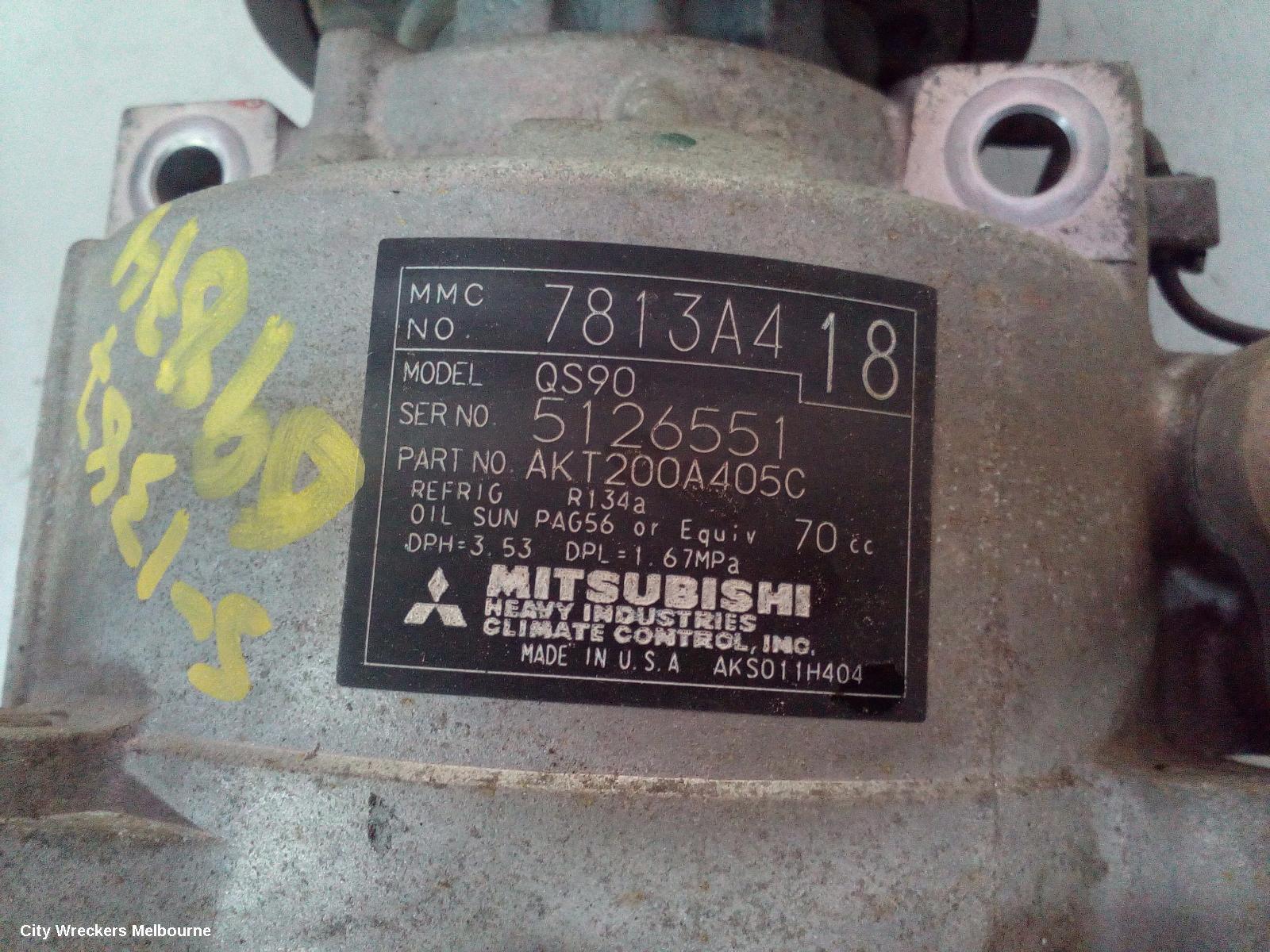 MITSUBISHI LANCER 2013 A/C Compressor