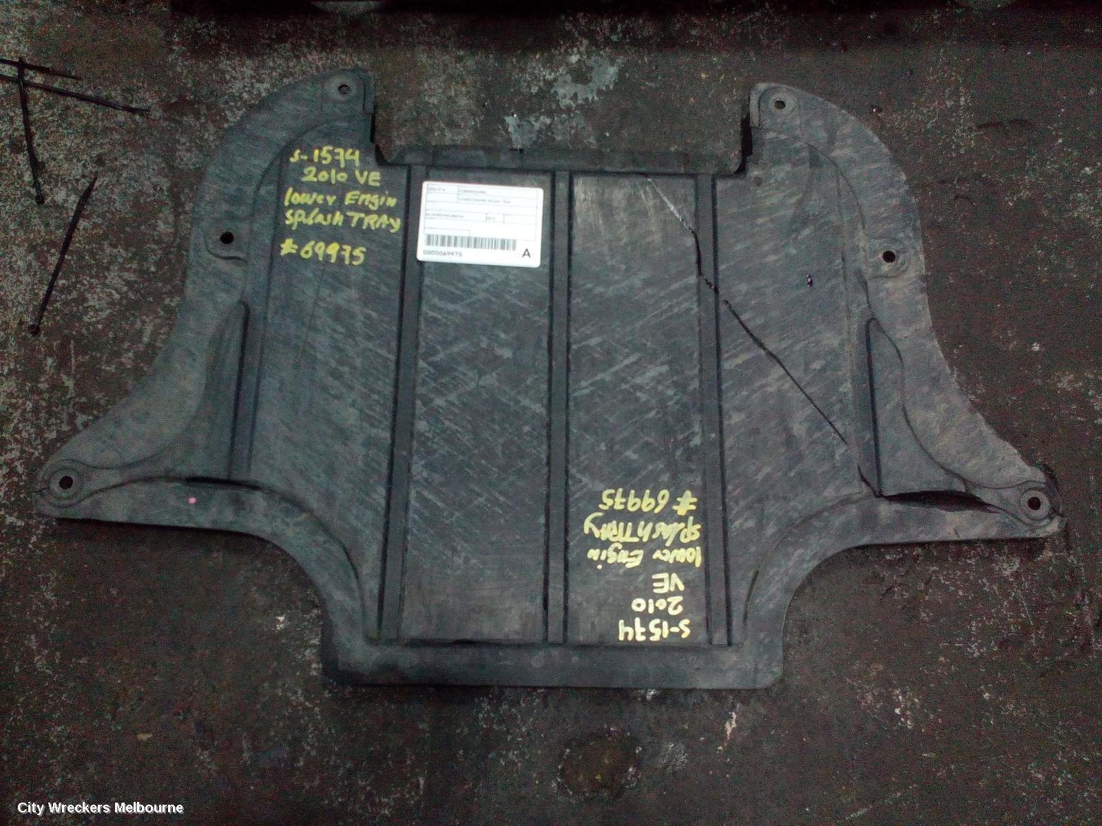 HOLDEN COMMODORE 2010 LOWER_ENGINE_SPLASH_TRAY