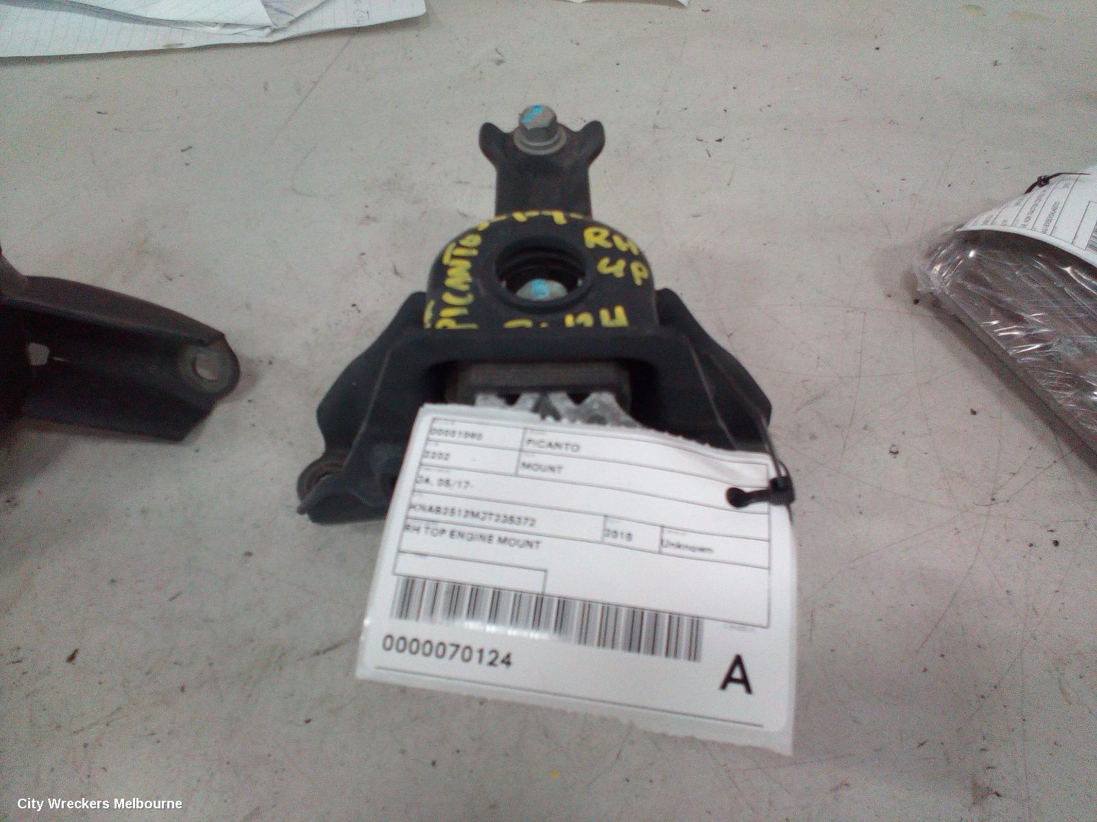 KIA PICANTO 2018 Mount