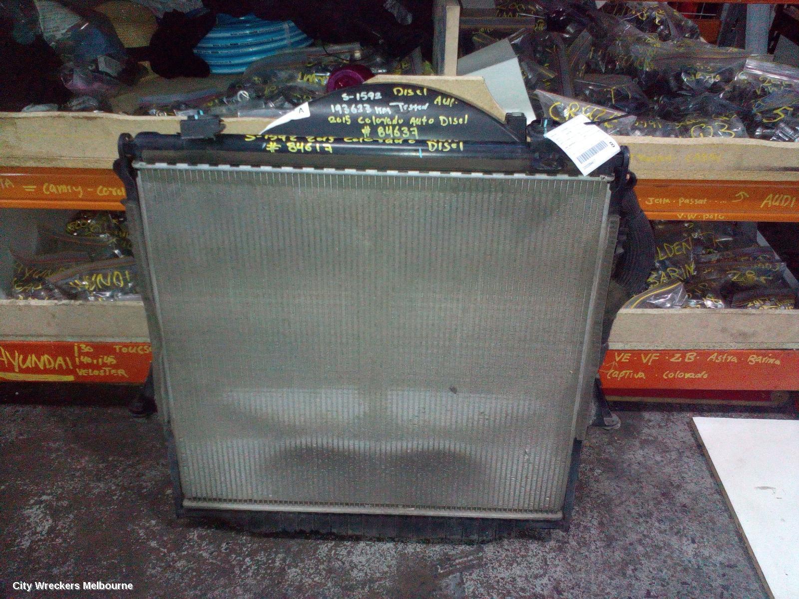 HOLDEN COLORADO 2015 Radiator