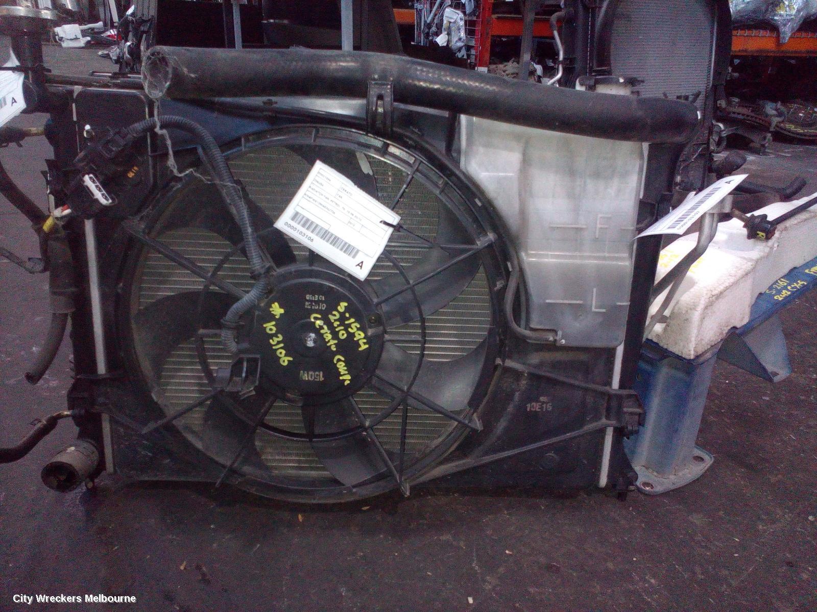 KIA CERATO 2010 Fan