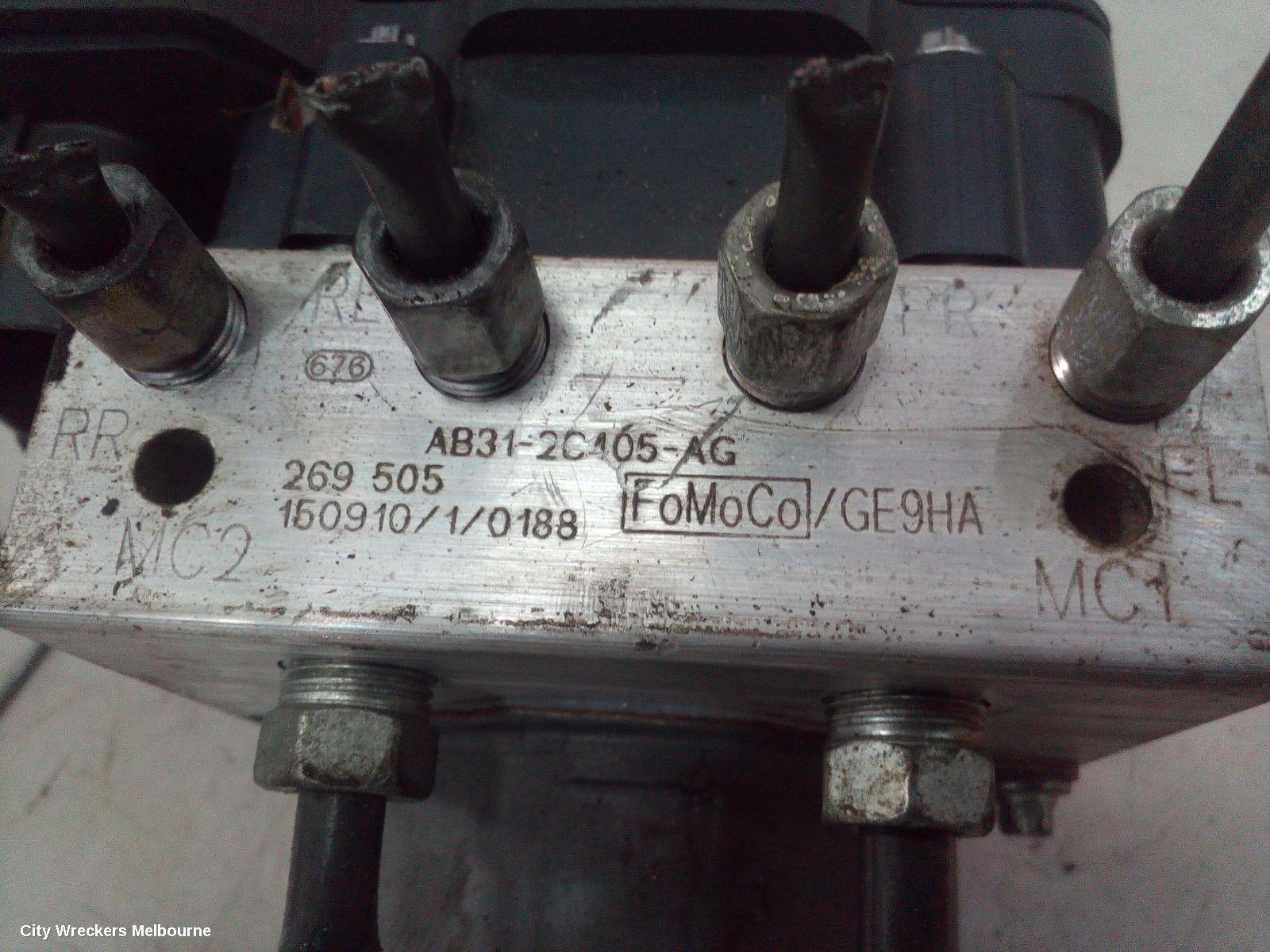MAZDA BT50 2015 Abs Pump/Modulator