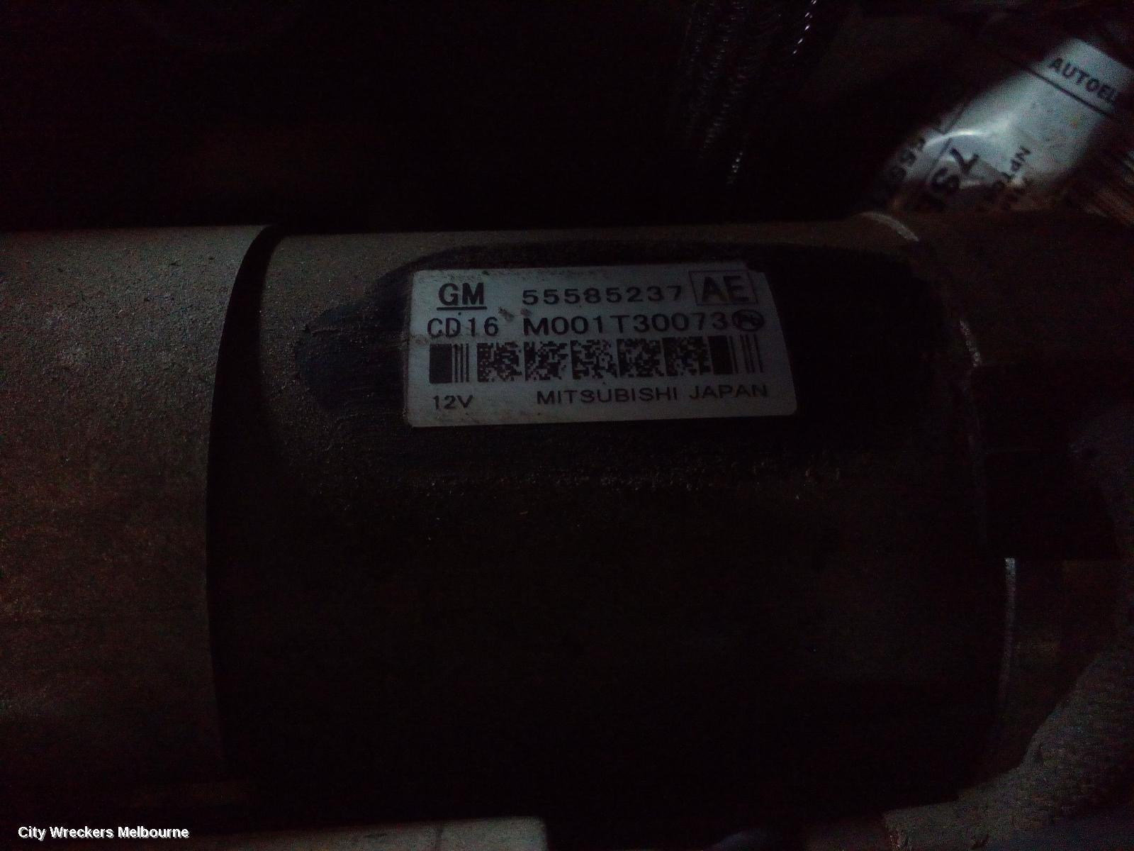 OPEL INSIGNIA 2012 Starter