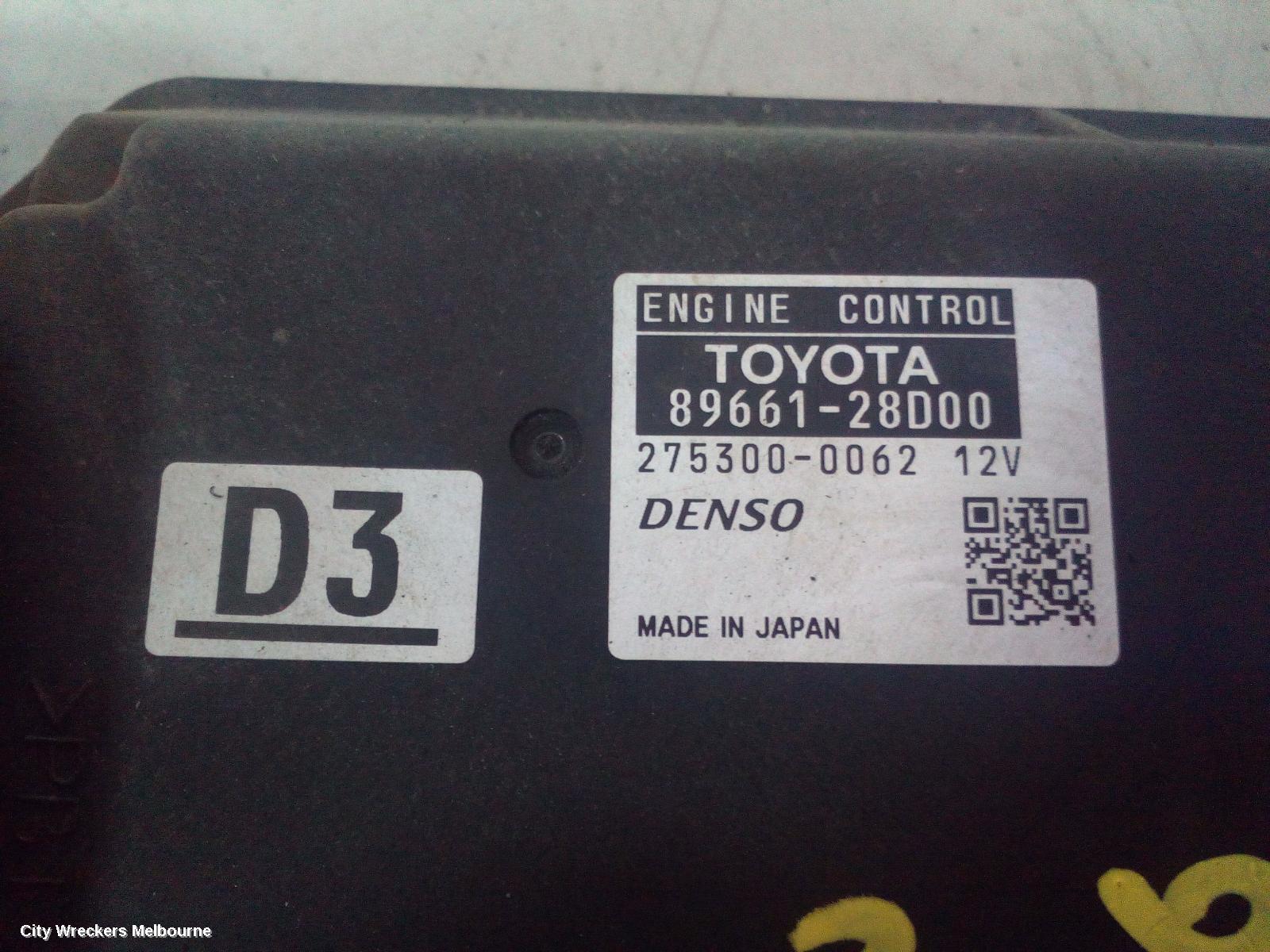 TOYOTA TARAGO 2011 Ecu