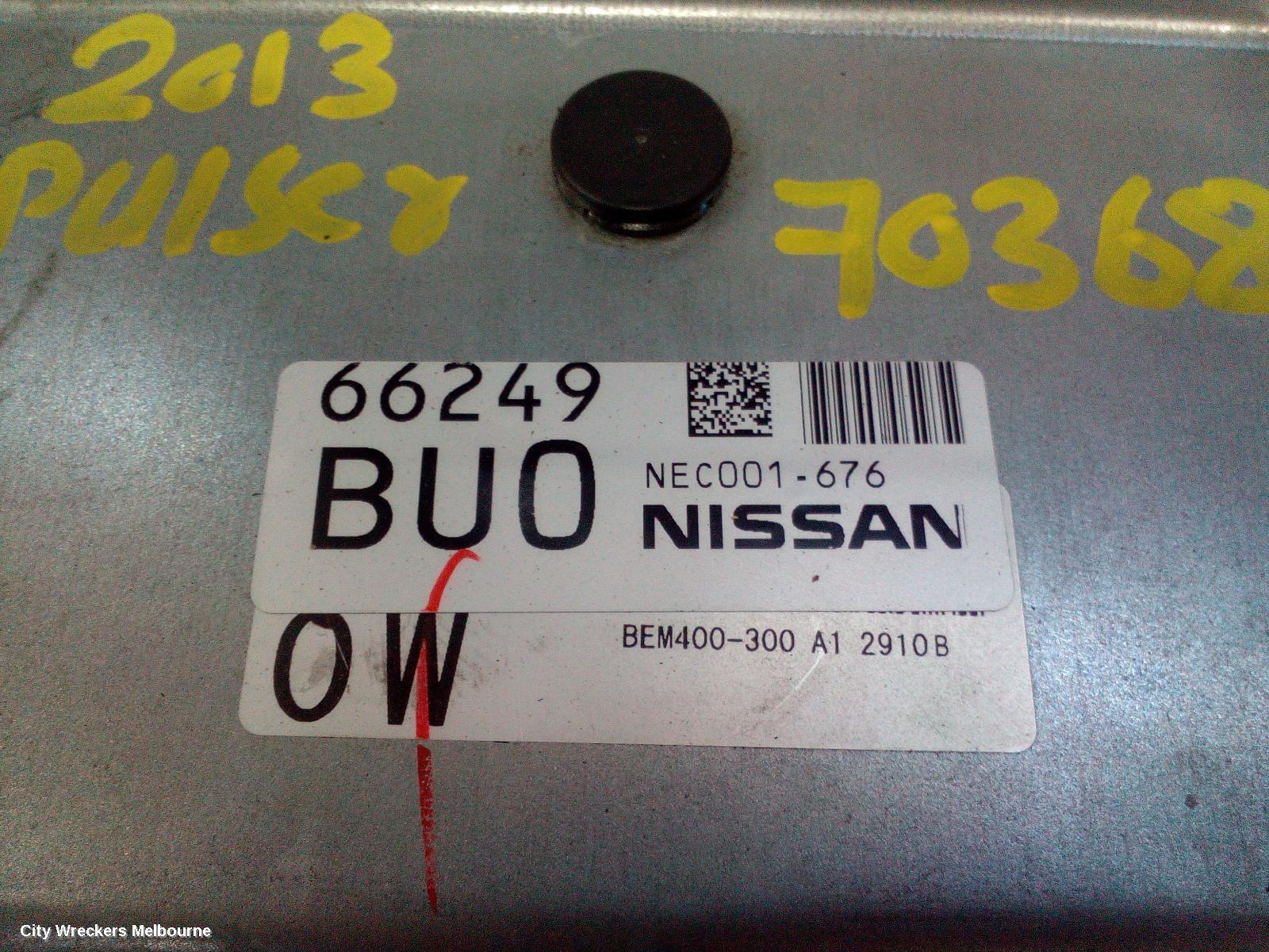 NISSAN PULSAR 2013 Ecu