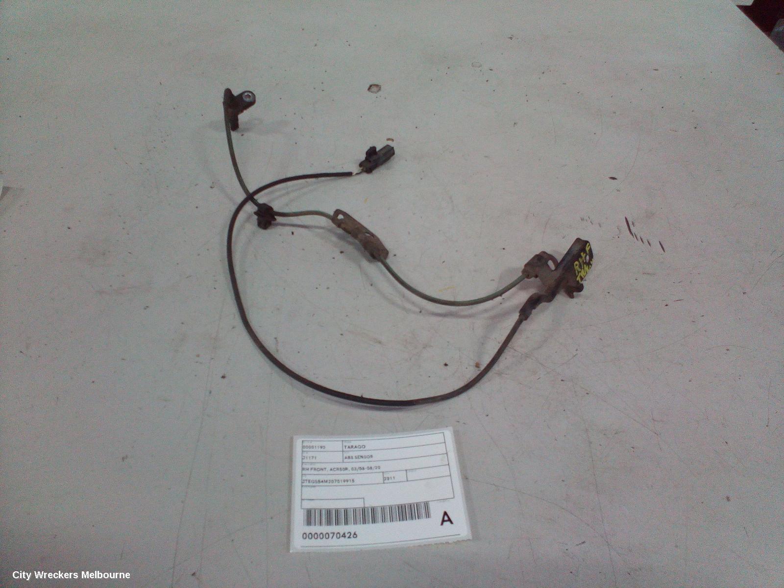 TOYOTA TARAGO 2011 Abs Sensor