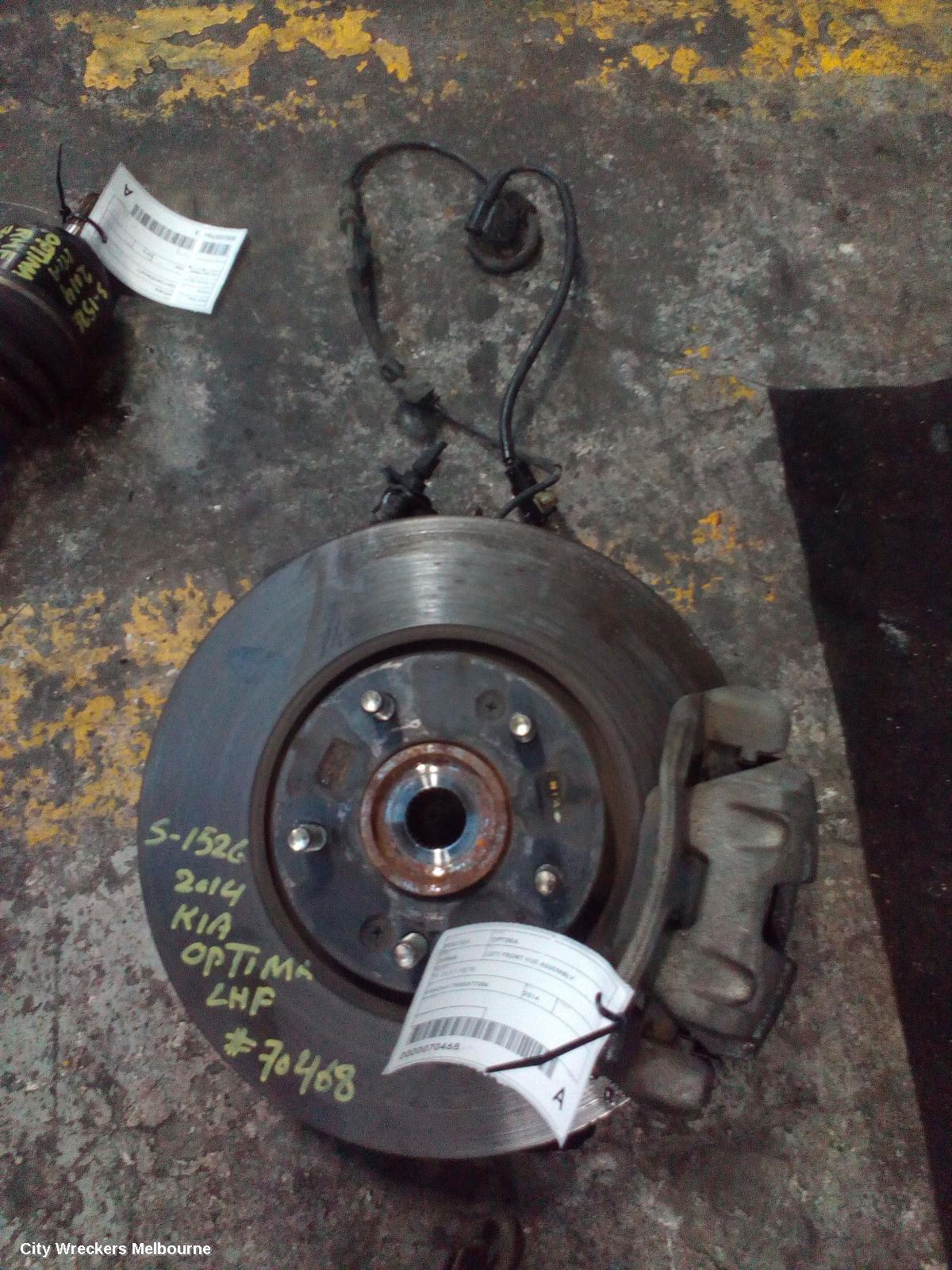 KIA OPTIMA 2014 Left Front Hub Assembly