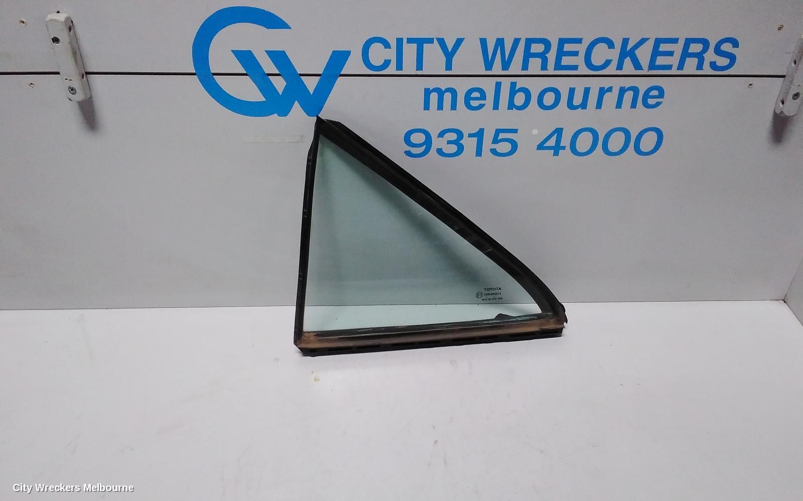 TOYOTA CAMRY 2017 Left Rear 1/4 Door Glass