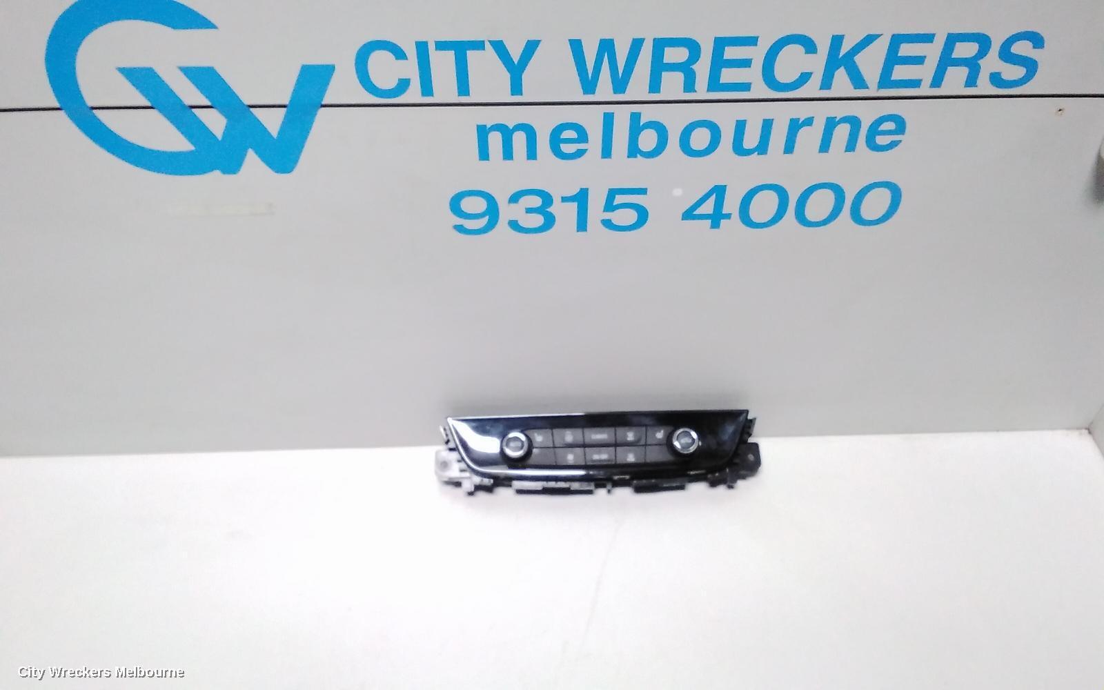 HOLDEN COMMODORE 2019 Heater/Ac Controls