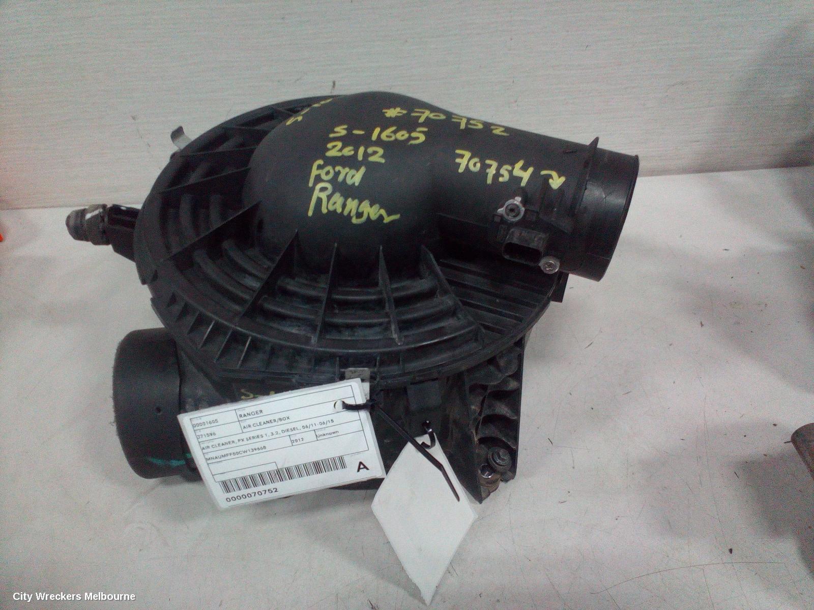 FORD RANGER 2012 Air Cleaner/Box