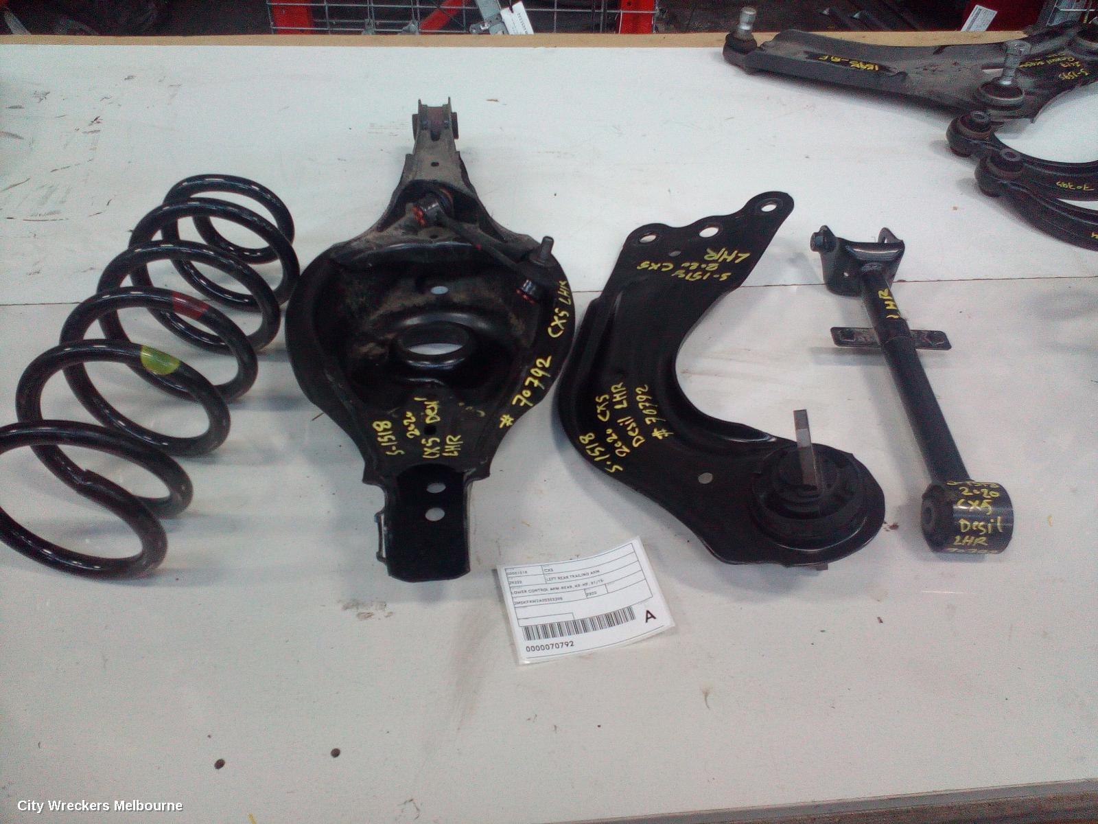 MAZDA CX5 2020 Left Rear Trailing Arm