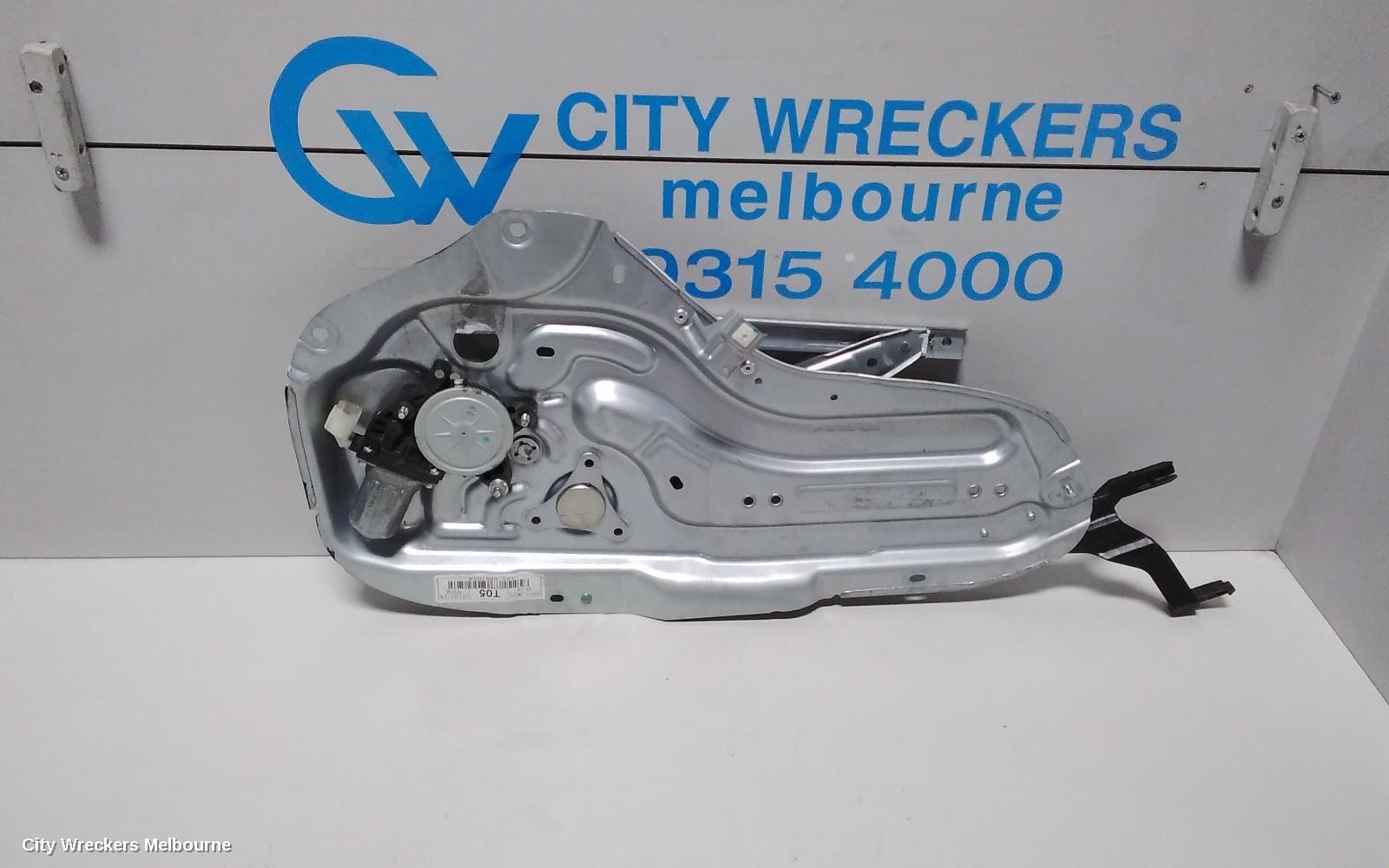 KIA CERATO 2012 Left Rear Wnd Reg/Motor