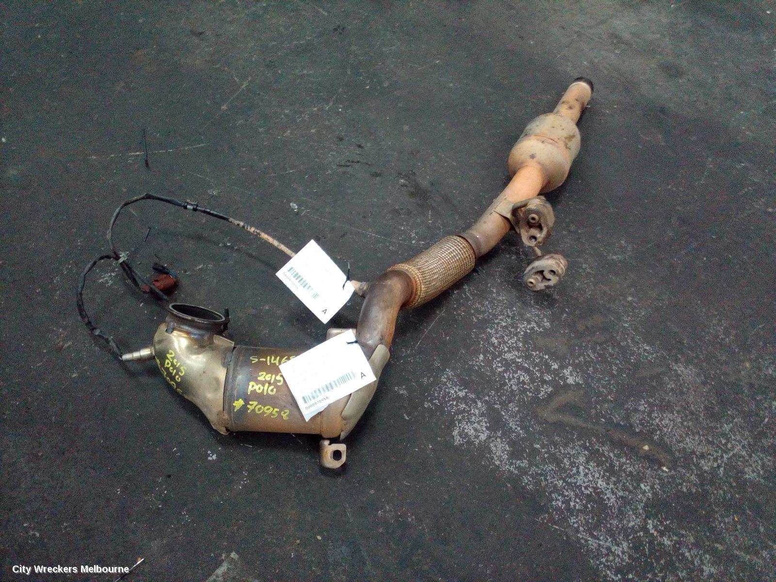 VOLKSWAGEN POLO 2015 Catalytic Converter