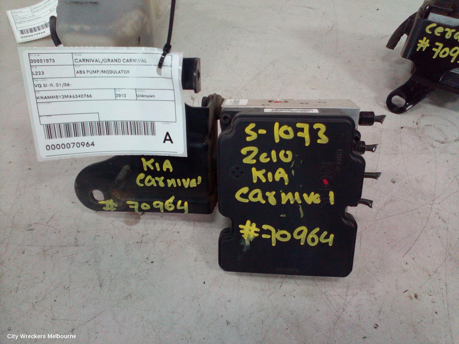 KIA CARNIVAL/GRAND CARNIVAL 2010 Abs Pump/Modulator