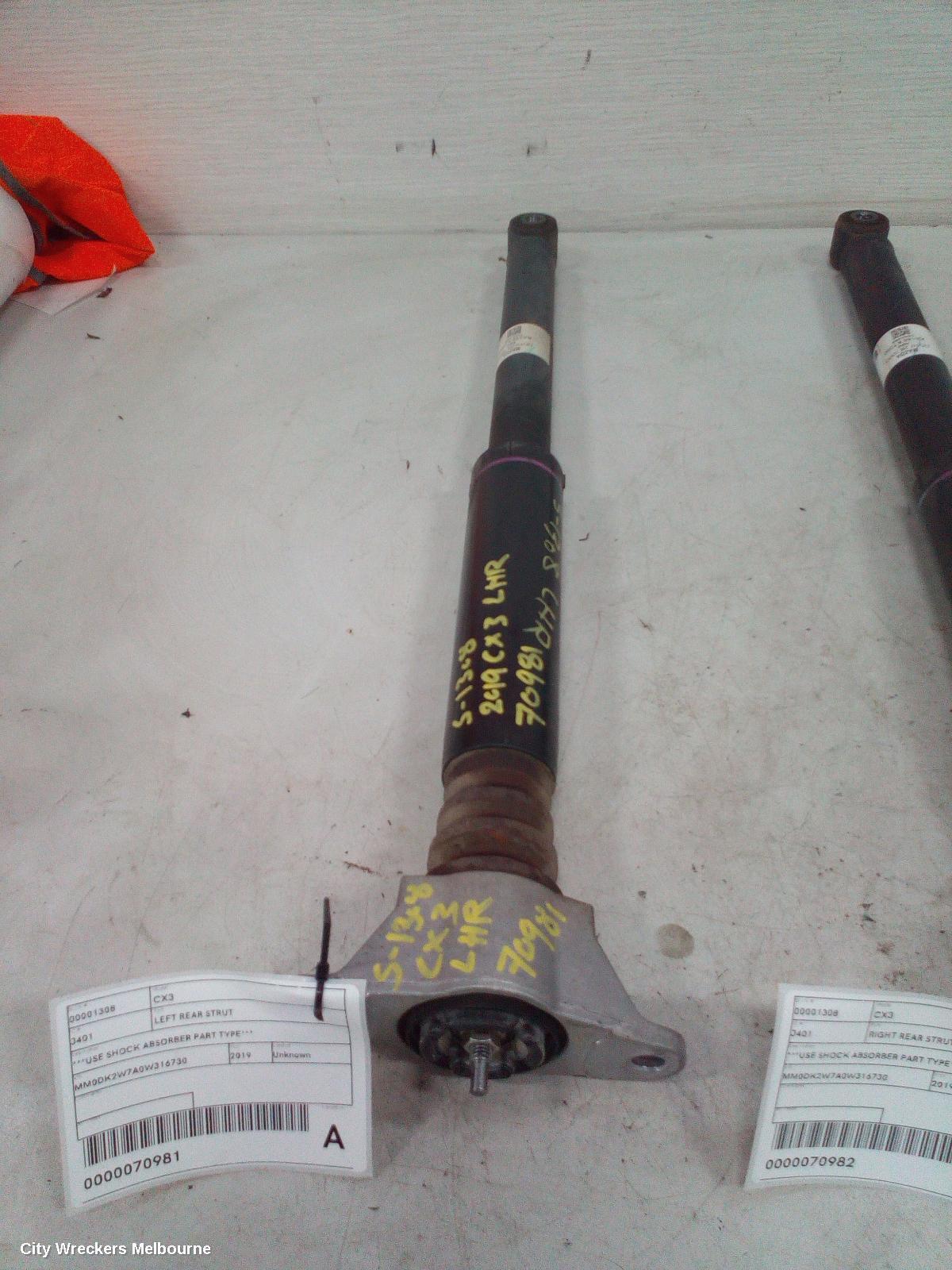 MAZDA CX3 2019 Shock Absorber